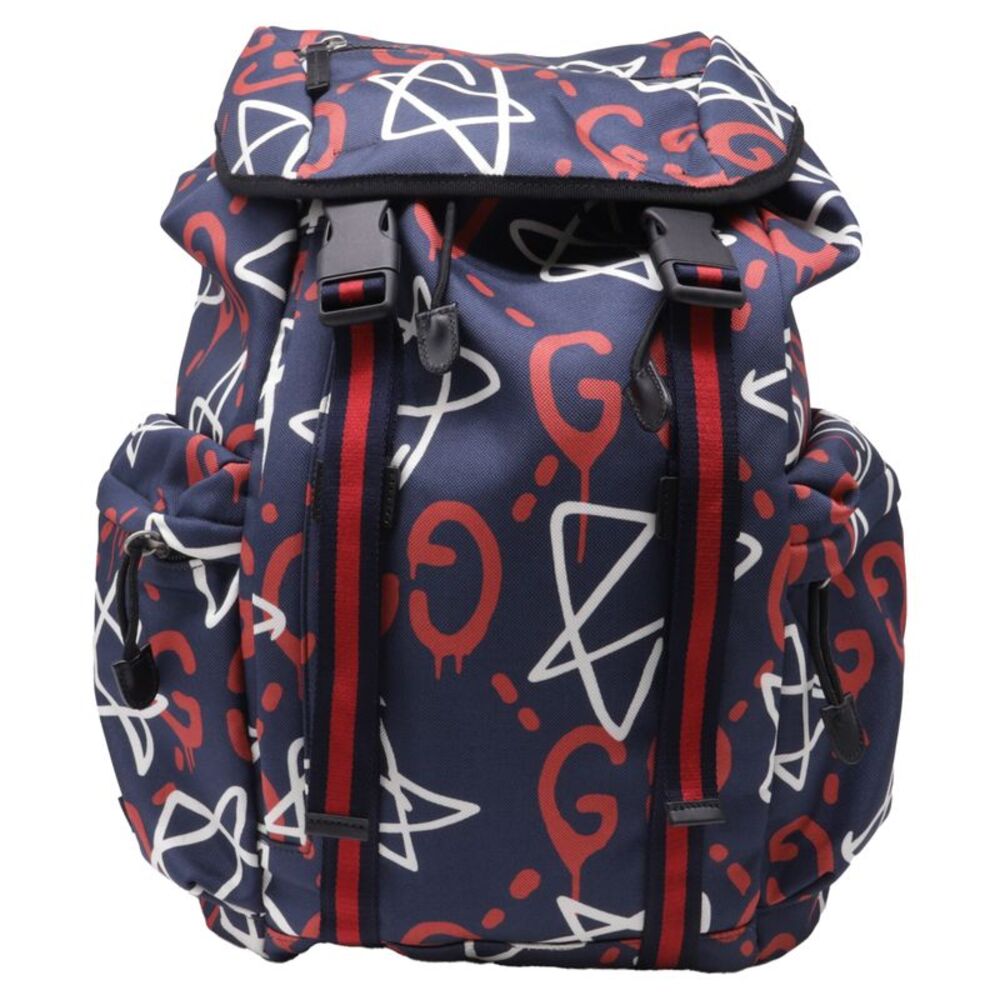 Gucci GucciGhost Techpack Backpack in Multicolor Canvas